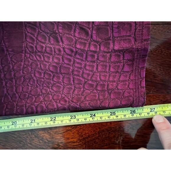 NWT Niyama Sol Rare Slice Croc Dragon fruit pink size XL fitted yoga activewear - Picture 9 of 10